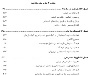 مدیریت رفتار سازمانی در ورزش