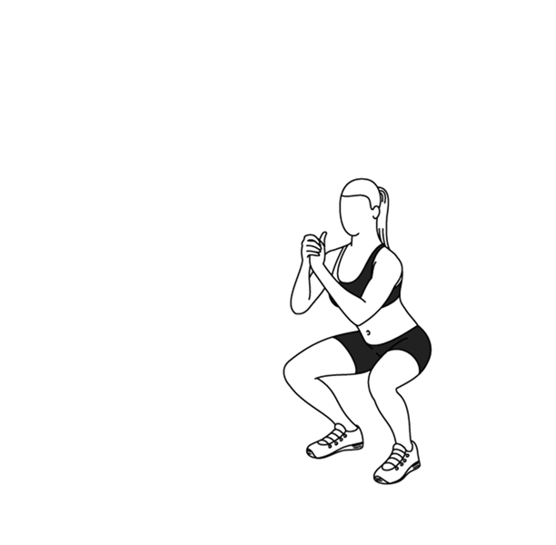 Squat exercise guide with instructions, demonstration, calories burned and muscles worked. Learn proper form, discover all health benefits and choose a workout. https://hatmipg.com/wp-content/uploads/2024/10/0.gif