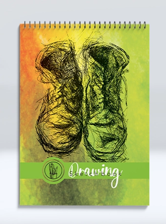 Designer sketch notebook دفتر طراحی طراح