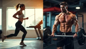 فرق فیتنس و بدنسازی