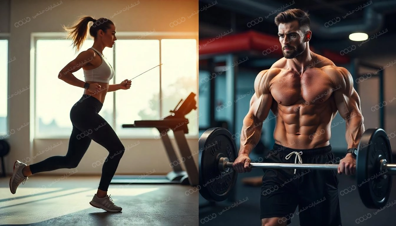 فرق فیتنس و بدنسازی