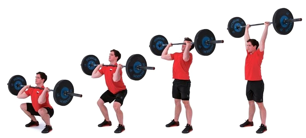 آشنایی با اسامی حرکات کراس فیت مقالات بدنسازی The Thruster e1747751463392