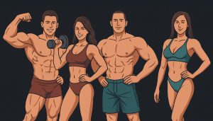 انواع سبک ورزش بدنسازی برای مردان و زنان