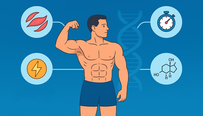 نقش ژنتیک در بدنسازی چیست؟ آیا واقعاً مهم است؟ مقالات بدنسازی نقش ژنتیک در بدنسازی