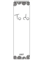 1527 TO DO