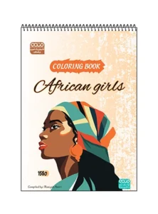 Coloring Book African Girls