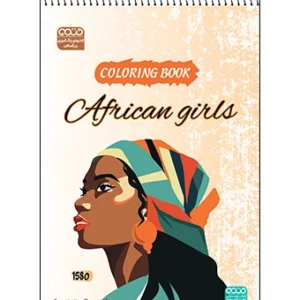 Coloring Book African Girls