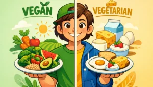 بررسی فرق وگن و وجترین