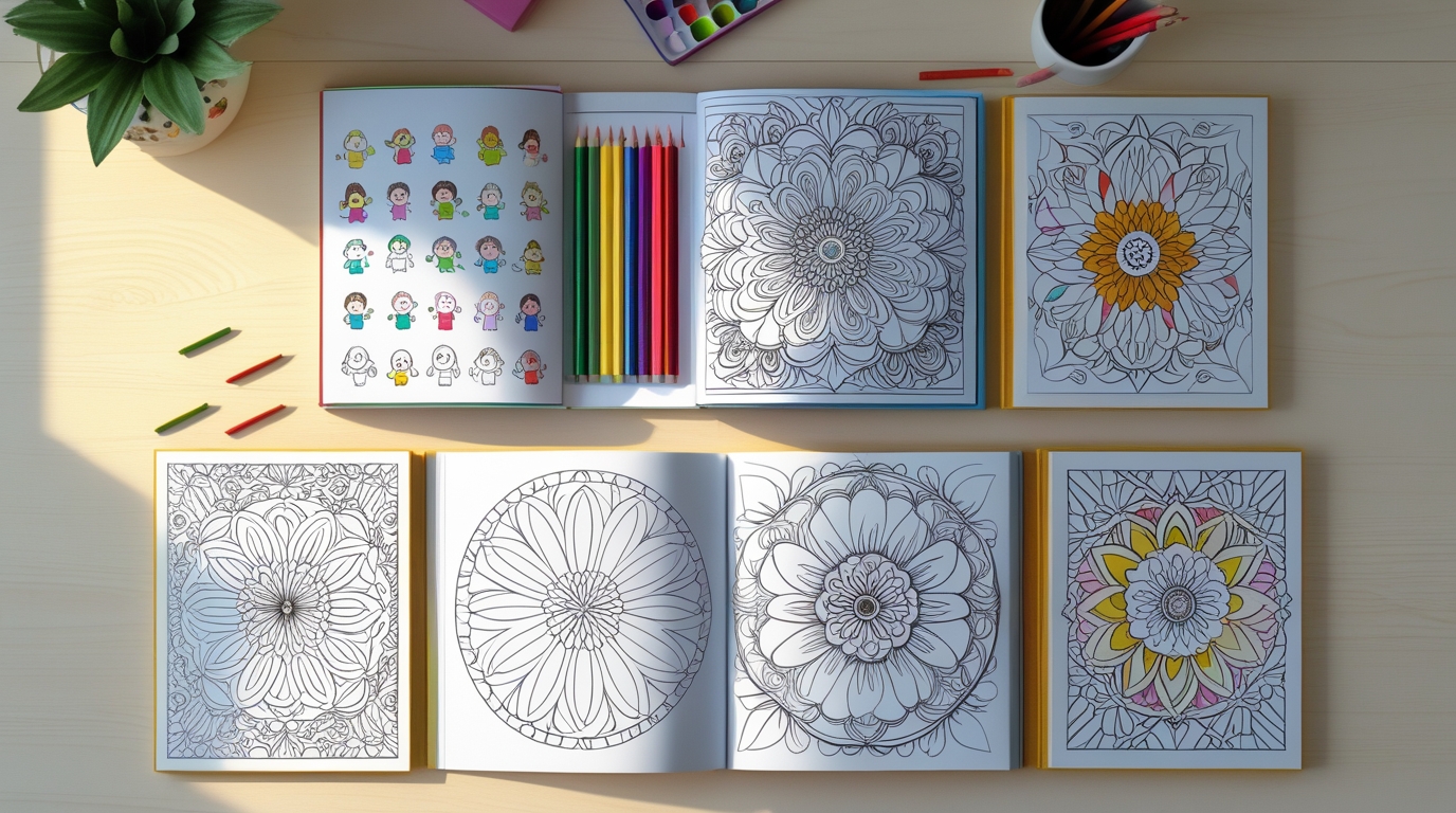 معرفی انواع کتاب رنگ آمیزی انتشارات حتمی مقالات ماندالا کتاب رنگ آمیزی ماندالا