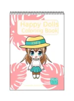 Happy Dolls COLORING BOOK