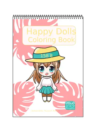 Happy Dolls COLORING BOOK