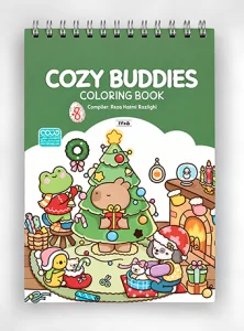 کتاب رنگ آمیزی Cozy Buddies