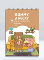 کتاب رنگ آمیزی GUMMY A PECKY