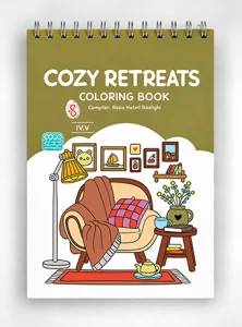 کتاب رنگ‌آمیزی Cozy Retreats